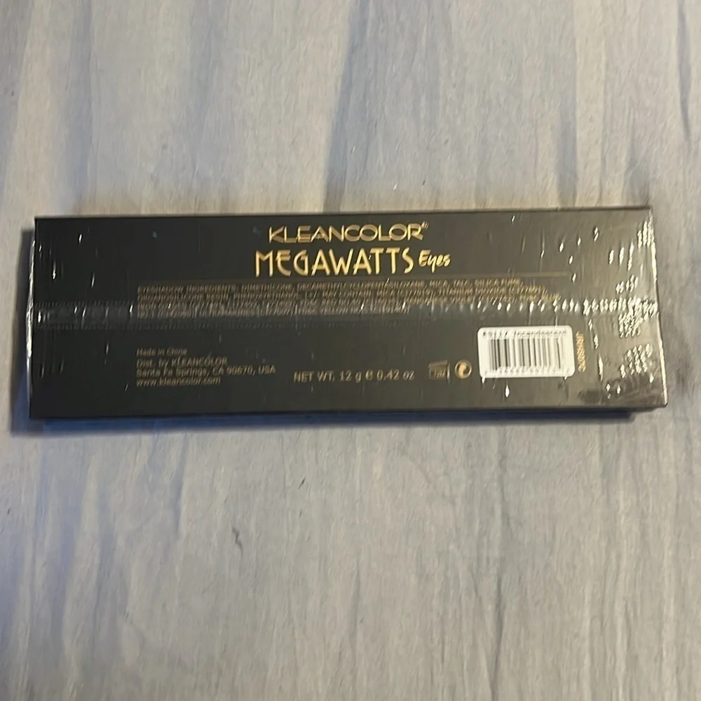 New Unopened Kleancolor Megawatts Eye Shadow